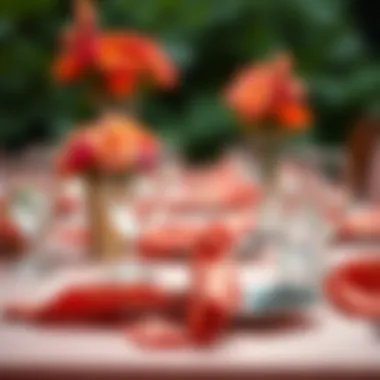 Magnificent Coral Napkins for Weddings: A Sophisticated Touch Magnificent Coral Napkins for Weddings: A Sophisticated Touch