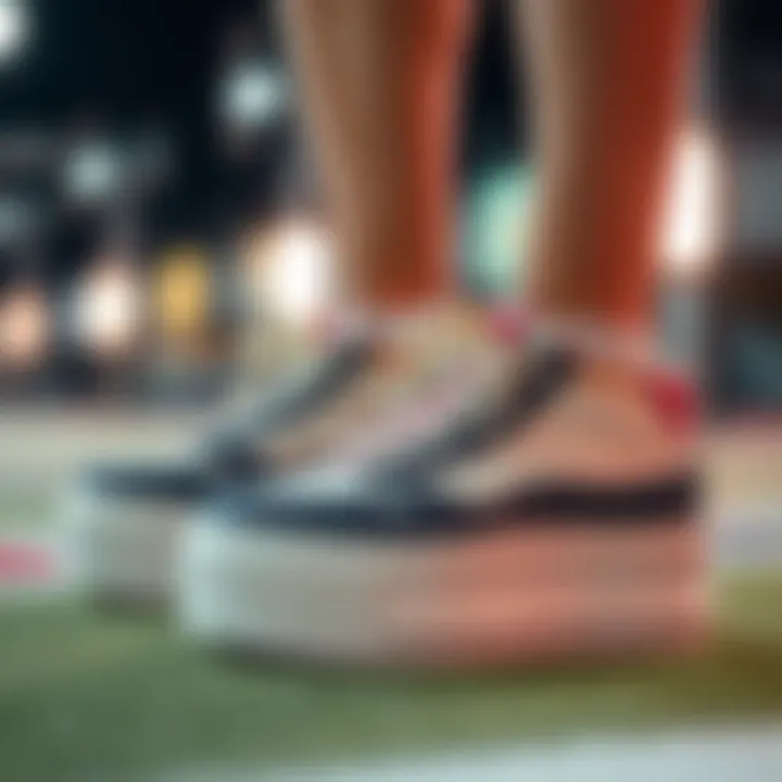 Magnificent Exploring the Dynamics of Spring Platform Sneakers