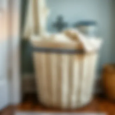 Magnificent The Nautical Laundry Basket: A Stylish Solution for Coastal Living