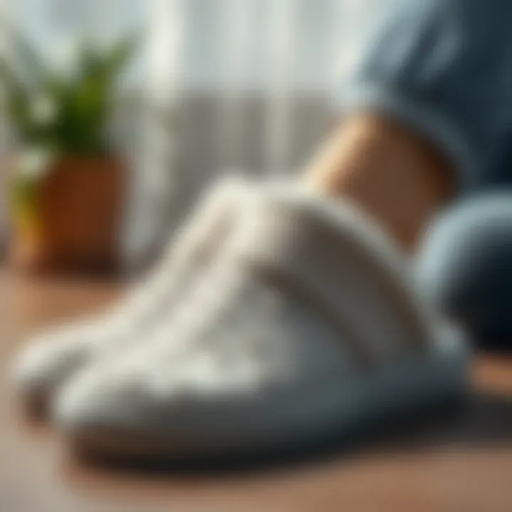 Relaxation and wellness benefits of acupressure foot massage slippers