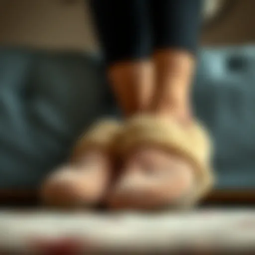 Cozy slippers designed specifically for seniors