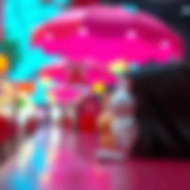 Cultural Appeal of Cinnamoroll Earbuds Cinnamoroll earbuds in a vibrant setting highlighting their cultural appeal