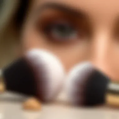 Comparing the Hourglass Concealer Brush to Alternatives Comparison of hourglass concealer brush with alternative brushes showcasing differences