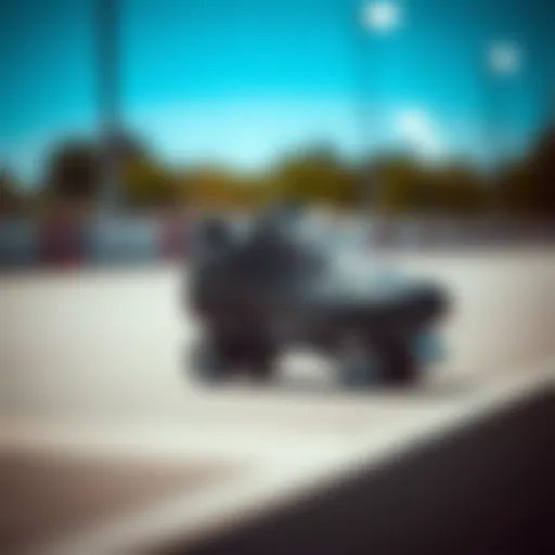 Innovative Design in Wheel Skate Shoes High-performance wheel skate shoes showcasing advanced design features