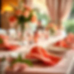 Coral Napkins for Weddings: A Sophisticated Touch Introduction
