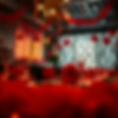 Notable Creative Approaches to Red and Black Party Decorations