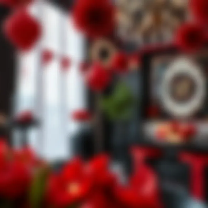 Creative Approaches to Red and Black Party Decorations Summary
