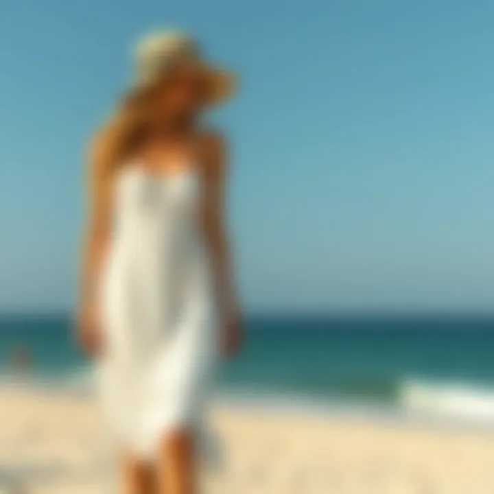 Cotton Comfort for Beachwear Lightweight cotton sun dress ideal for beach days