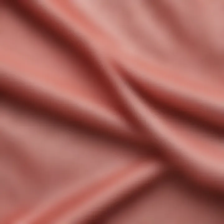 Close-up of fabric textures for tankinis