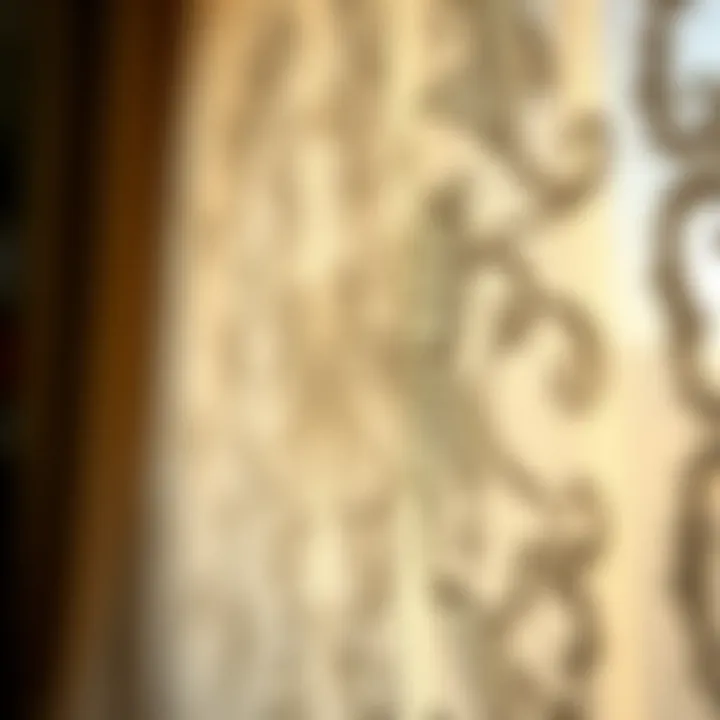 Intricate Design of Butterfly Lace Close-up of intricate butterfly lace design