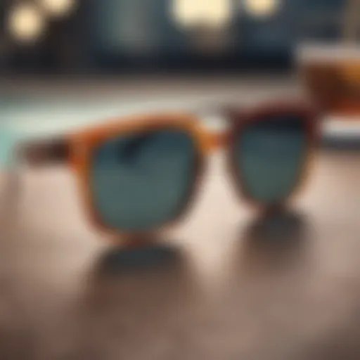 Stylish custom sunglasses for bachelor parties