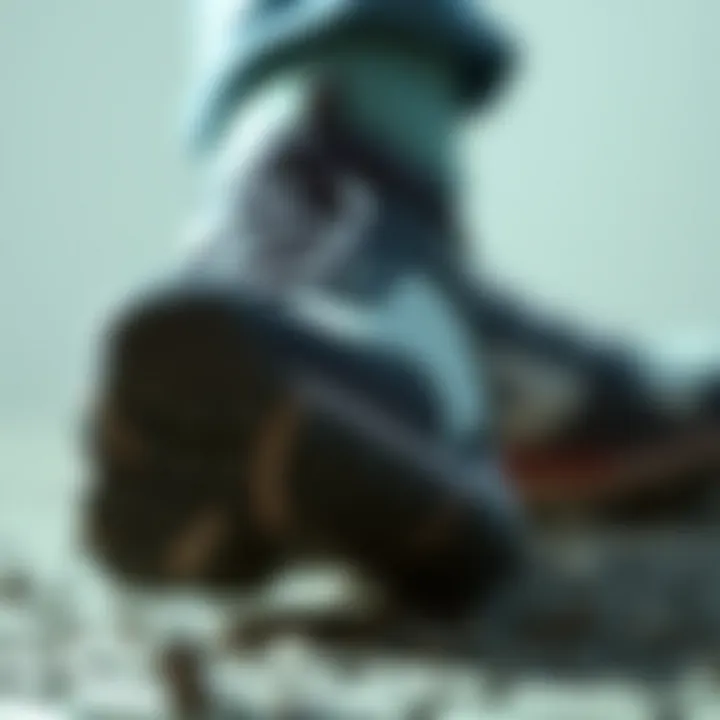 Innovative Materials in Merrell Sneakers A close-up view of the innovative materials used in Merrell lightweight sneakers, showcasing breathability and durability.