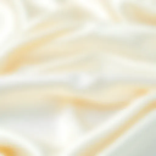 The Luxurious Texture of Milk Silk Luxurious texture of milk silk fabric showcasing its sheen