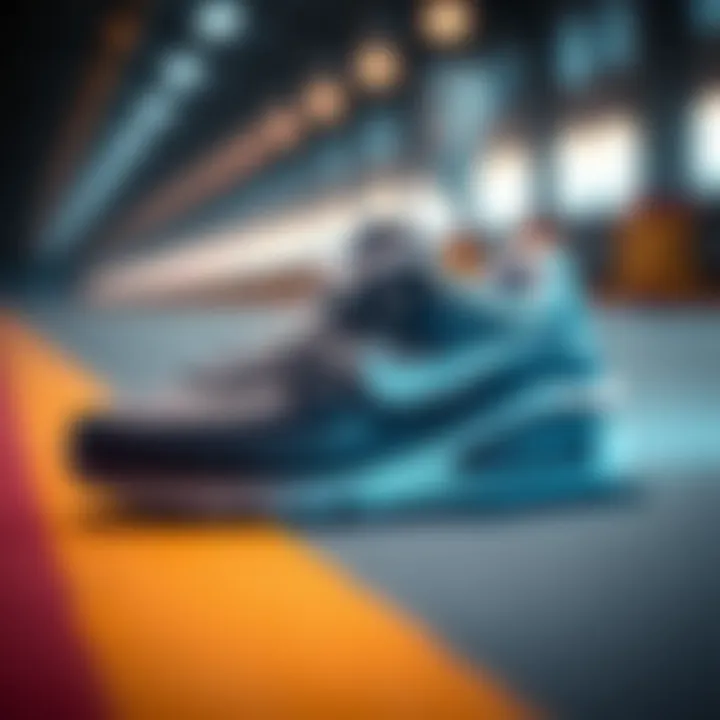 Innovative Cushioning Technology in Nike Air Max Torch 4 Detailed view of the cushioning technology in Nike Air Max Torch 4 sneaker