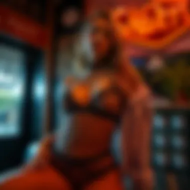 Creative Styling with Fishnet Lingerie Creative outfit styling incorporating fishnet lingerie