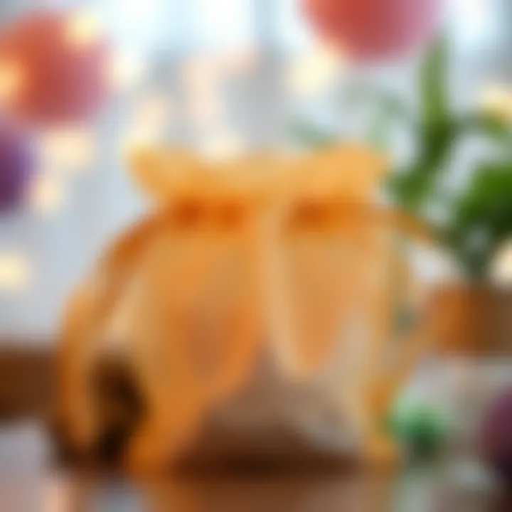 Eco-Friendly Organza Bags Sustainable organza bags made from eco-friendly materials