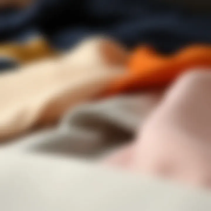 Textures for Plus Size Casual Wear Variety of fabric swatches showcasing textures for plus size casual wear