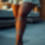 Intricate Designs of Plus Size Rhinestone Pantyhose Elegant plus size rhinestone pantyhose showcasing intricate designs