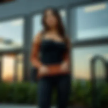 Versatile Styling Options for Scalloped Edge Leggings A variety of styling ideas featuring scalloped edge leggings