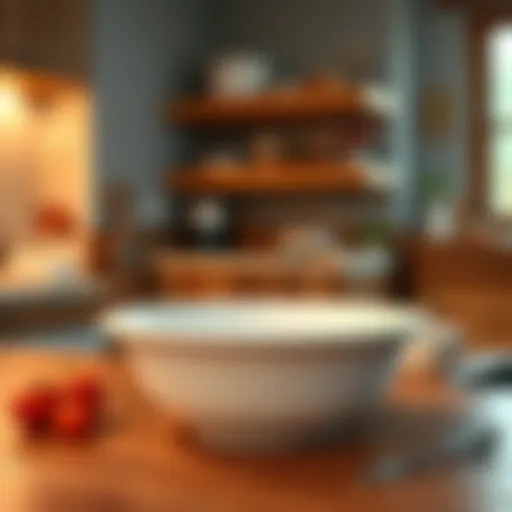 Innovative Stretchable Bowl Covers Innovative stretchable bowl covers in a modern kitchen setting