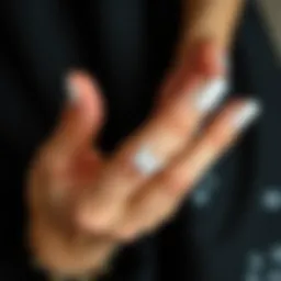 Exploring the Aesthetic and Application of White Butterfly Nail Stickers Introduction