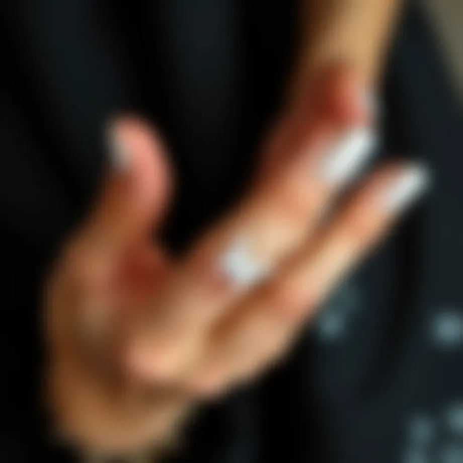 Exploring the Aesthetic and Application of White Butterfly Nail Stickers Introduction