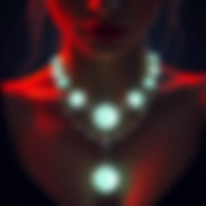 Exploring the Allure of Moon Glow in the Dark Necklaces Summary