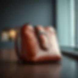 Stylish hobo wallet showcasing its magnetic closure feature