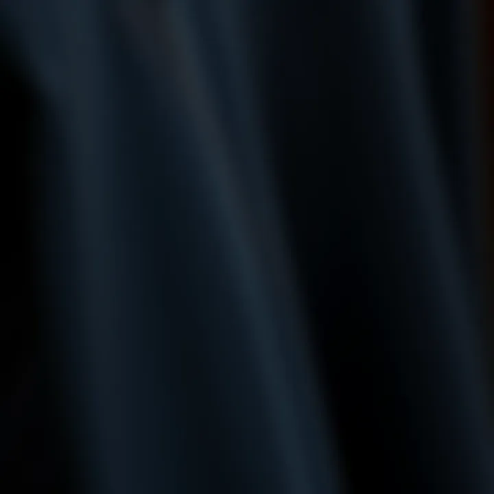 Fabric Textures of Long Black Tops Close-up of fabric textures used in long black tops