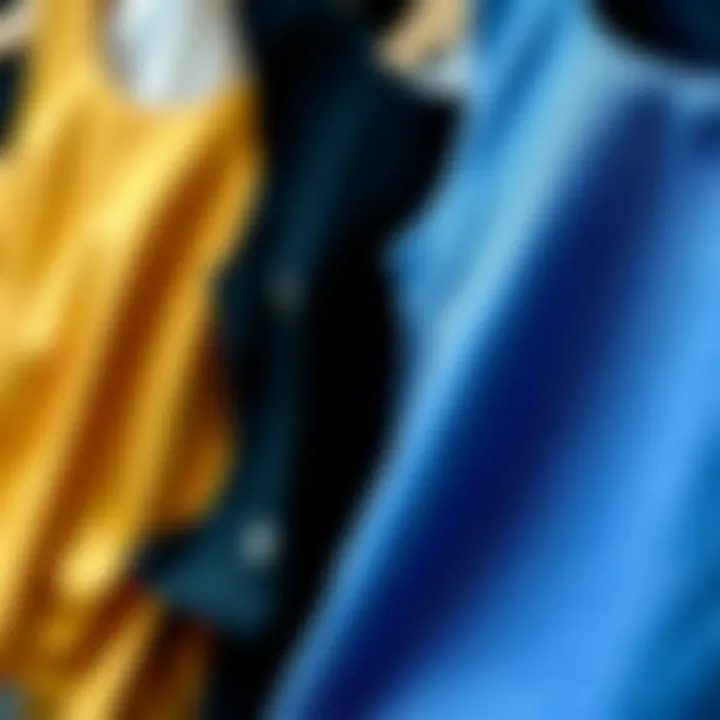 Fabric Varieties for Versatile Unitards Detail shot of different fabric choices for sleeveless unitards