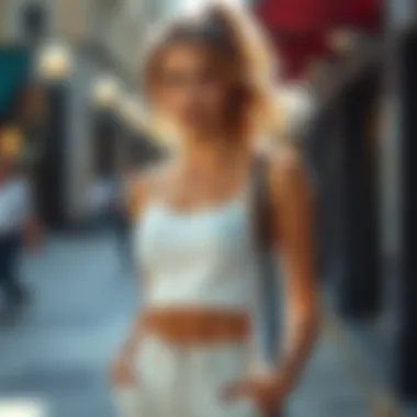 Exploring the Versatility of the White Wide Strap Tank Top Summary Exploring the Versatility of the White Wide Strap Tank Top Summary