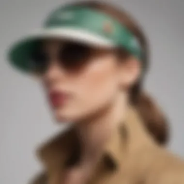 Sustainability in Fashion Accessories Eco-friendly visors made from sustainable materials
