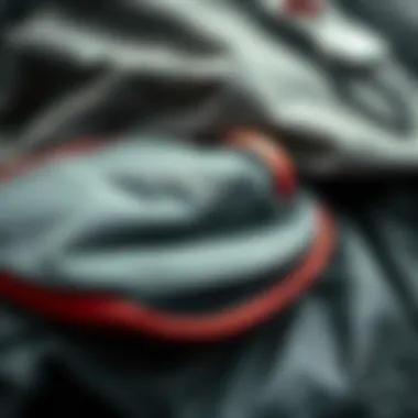 Premium Materials of Waist Pack Carriers Close-up of high-quality materials used in waist pack water bottle carriers