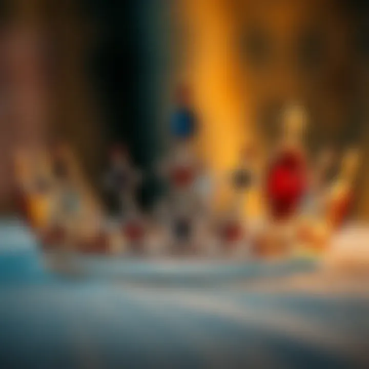 A collection of diverse tiara designs showcasing different cultural influences