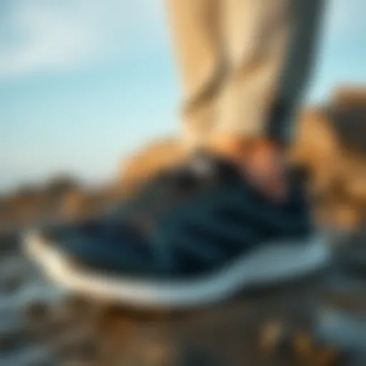 A stylish pair of unisex water shoes designed for versatility