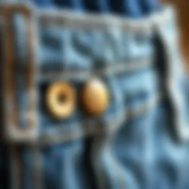 A collection of various types of jeans button extenders