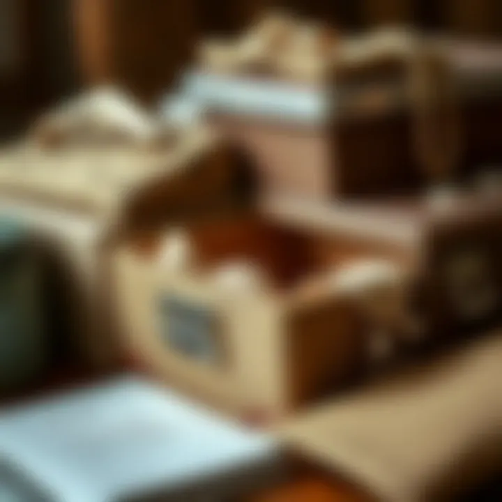 Material Matters: Exploring Quality in Decorative Storage Close-up of materials used in high-quality decorative storage boxes