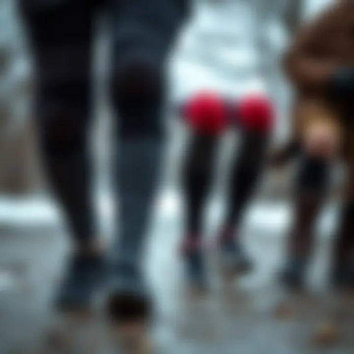 Different types of knee warmers available in the market