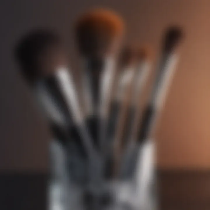 Durable materials used in makeup brush holders