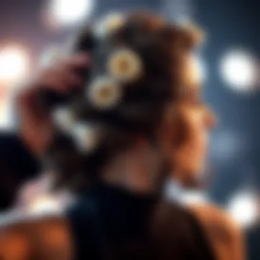 Application Techniques for Foam Curlers Step-by-step application of foam curlers in hair