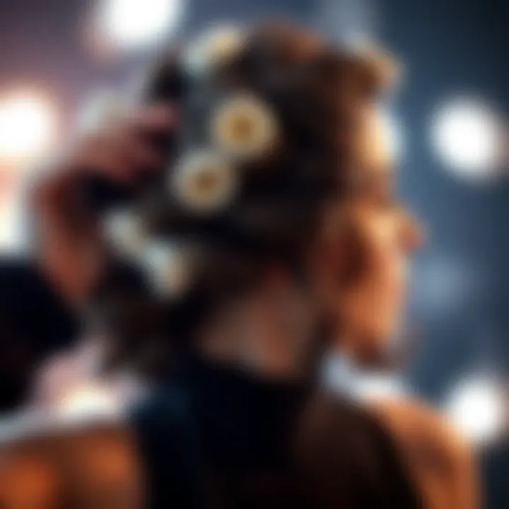 Application Techniques for Foam Curlers Step-by-step application of foam curlers in hair