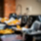 A variety of non-stick air fryer liners displayed