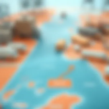 Regional Shipping Nuances with Romwe Map highlighting regional shipping nuances