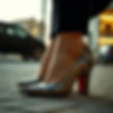 Versatile Styling with Snakeskin Pumps Versatile styling options for low-heeled footwear