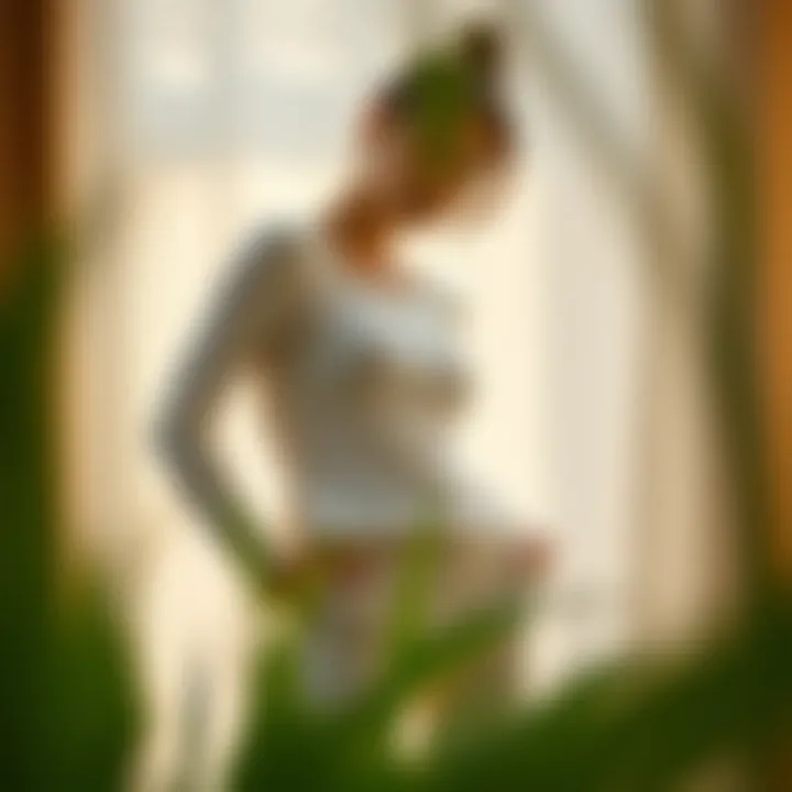 Eco-Friendly Fabric Choices for Ribbed Clothing Sustainable fabric options for ribbed clothing showcased in a natural light