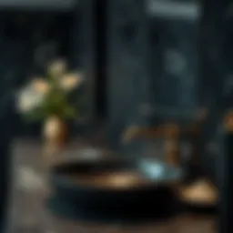 The Aesthetic and Practicality of Black and Gold Bathroom Sinks Introduction