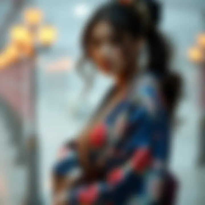 The Allure and Versatility of the Glitter Kimono Introduction