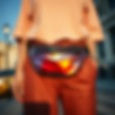 The Allure of the Iridescent Fanny Pack in Modern Fashion Summary The Allure of the Iridescent Fanny Pack in Modern Fashion Summary