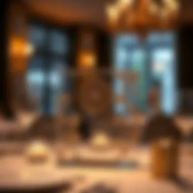 Chic Design: Intricately Designed Glass Centerpiece Card Holder A chic glass centerpiece card holder featuring intricate designs, perfect for sophisticated events.