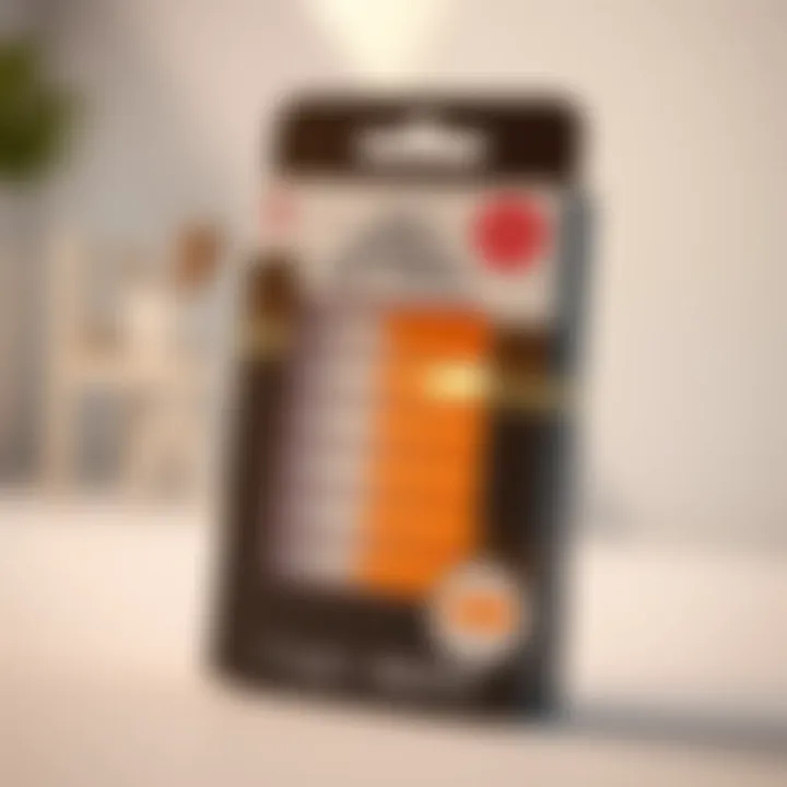 Eco-Friendly Packaging of Nail Polish Strips Eco-friendly packaging of nail polish strips emphasizing sustainability